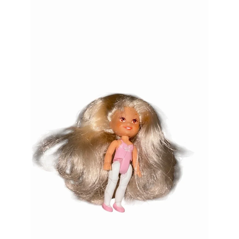 Kenner‎ Wish World Kids blond girl  Doll pink ballet swan shirt brown eyes